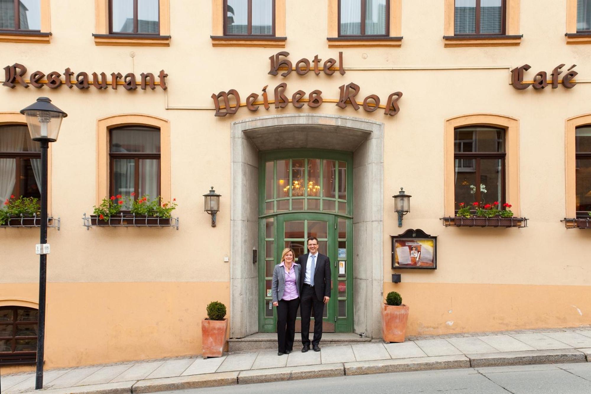 Hotel Weisses Ross Marienberg Eksteriør bilde